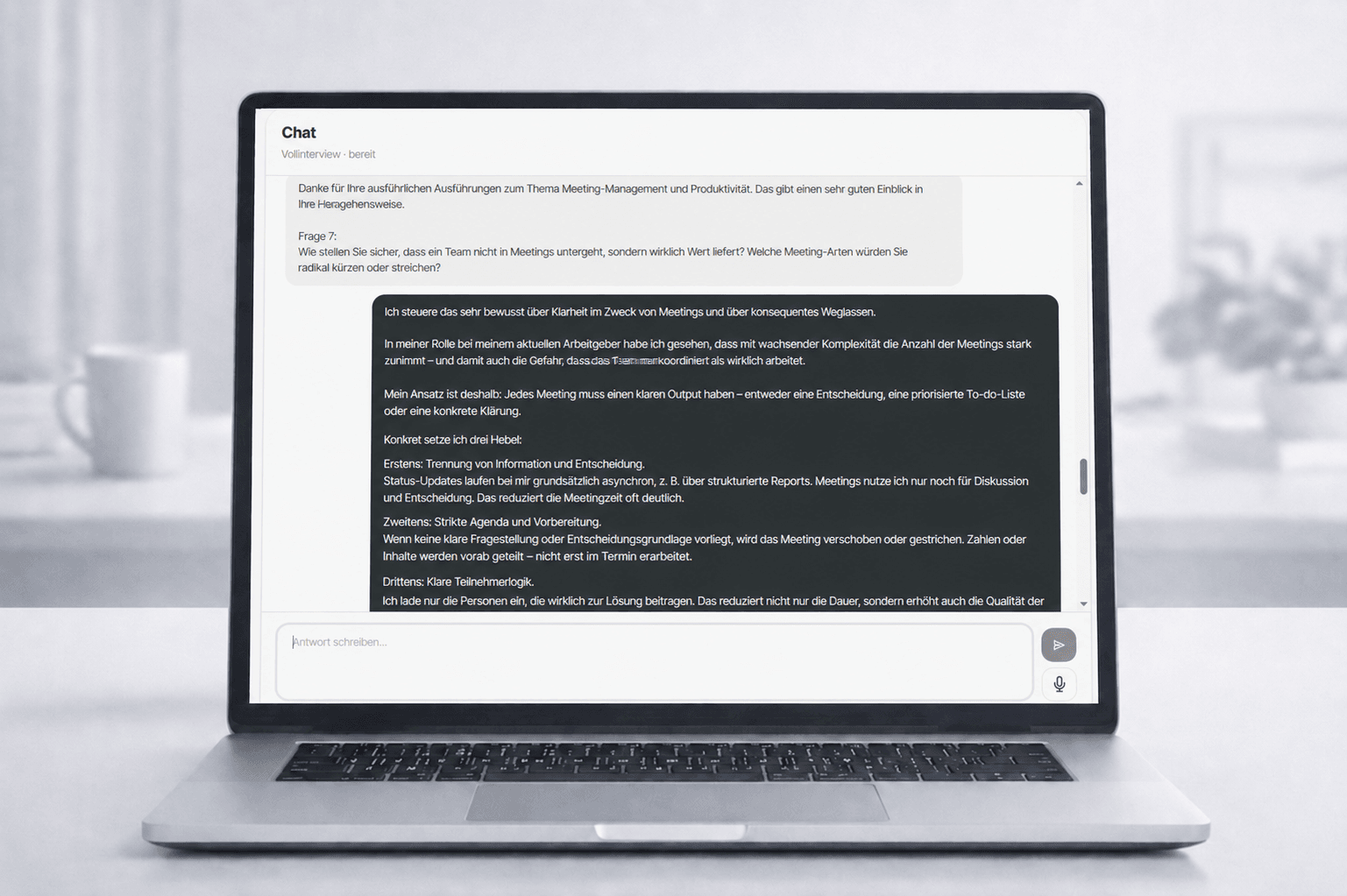 SoftPrep Interview-Auswertung